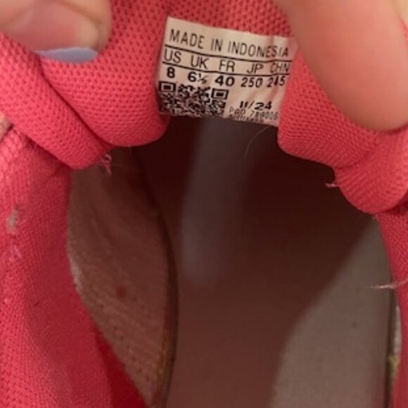 Adidas Women's Breaknet Sleek Sneaker Dark Pink Size 8 - Picture 8 of 8